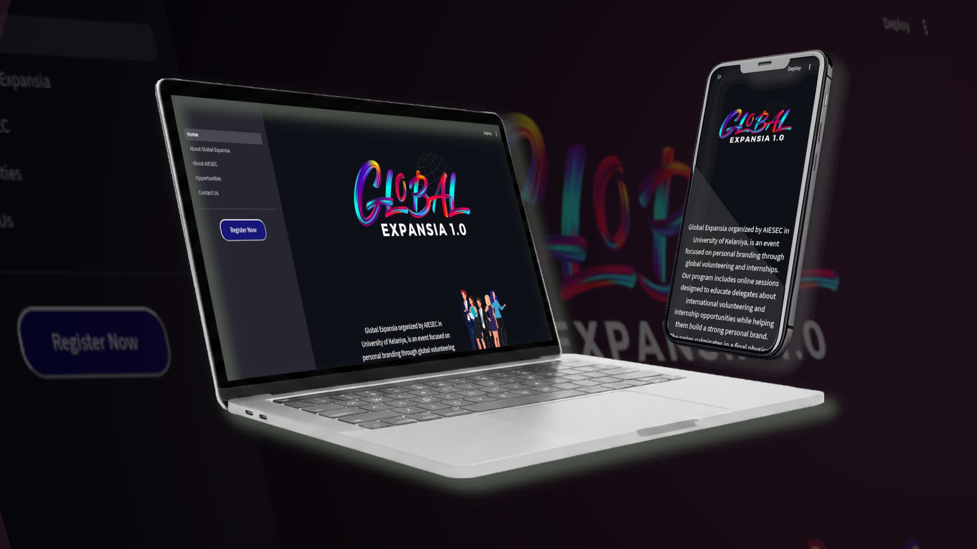 Global Expansia Website preview